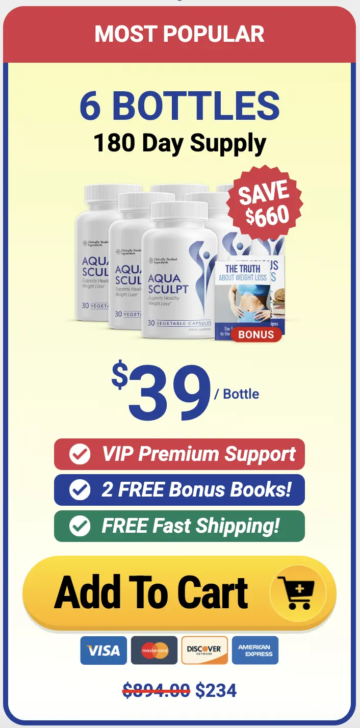 aquasculpt 6 bottle